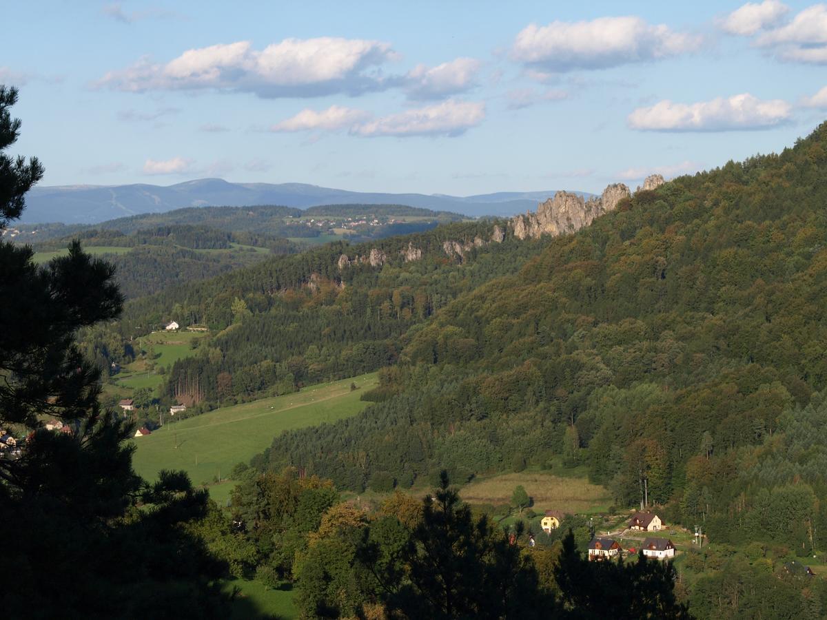 Vila Chalupa Záborčí Malá Skála Exteriér fotografie